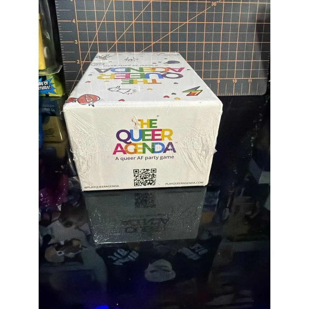The Queer Agenda Party Card Game Version 1 LGBTQ+ 420 Cards NEW Factory Sealed